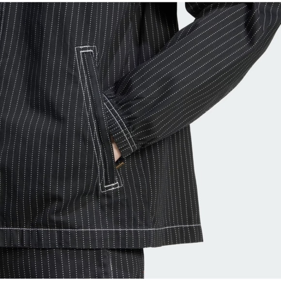 adidas Originals Wabash Nylon Coach Jacket Black Full-Zip Men's Small NWT - Picture 6 of 10